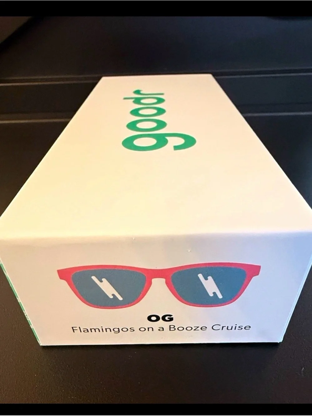 Goodr Pink Mirrored Active Sunglasses - Booze Cruise